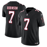Atlanta Falcons Bijan Robinson Nike Black Alternate Throwback Vapor F.U.S.E. Stitched Limited Jersey