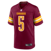 Washington Commanders Jayden Daniels Nike Burgundy Player Game Jersey