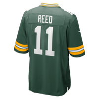 Green Bay Packers Jayden Reed Nike Green Game Jersey