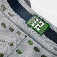 Seattle Seahawks Nike Gray 2025 Rivalries Collection Custom Game Jersey