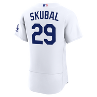 Los Angeles Dodgers Tarik Skubal Nike White Home Authentic Jersey