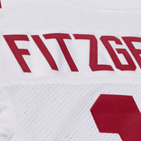 Arizona Cardinals Larry Fitzgerald Mitchell & Ness White 2004 Authentic Throwback Jersey