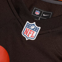 Cleveland Browns Spencer Fano Nike Brown 2026 NFL Draft First Round Pick No. 9 Alpha Dawg Alternate Game Jersey