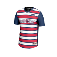 #1 Florida Atlantic Owls GameDay Greats Lightweight Collegiate Soccer Fashion Jersey - Navy/Red