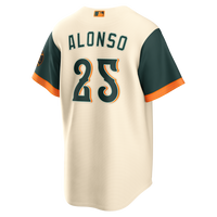 Baltimore Orioles Pete Alonso Nike Cream 2026 City Connect Stadium Jersey