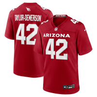 Arizona Cardinals Dadrion Taylor-Demerson Nike Cardinal Team Game Jersey