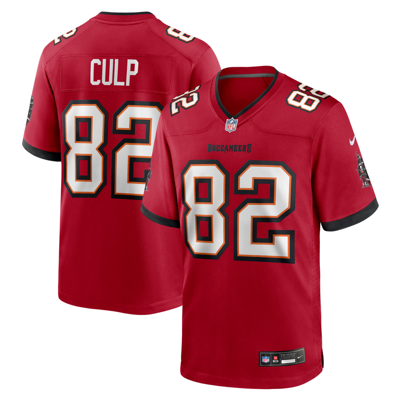 Tampa Bay Buccaneers Devin Culp Nike Red Game Jersey