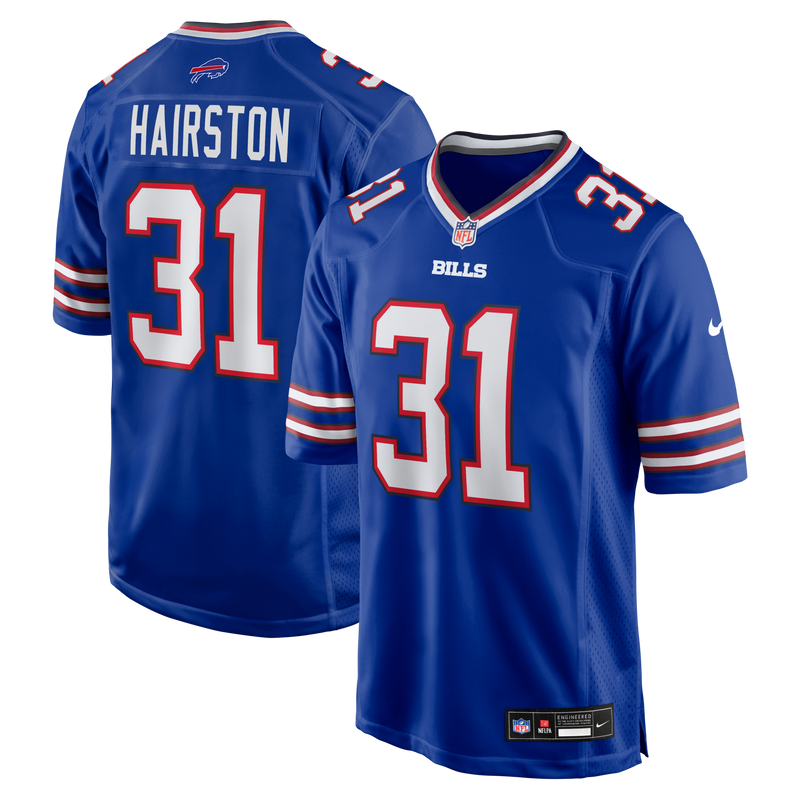 Buffalo Bills Maxwell Hairston Nike Royal Game Player Jersey
