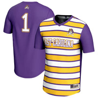 #1 ECU Pirates GameDay Greats Lightweight Soccer Fashion Jersey - Purple