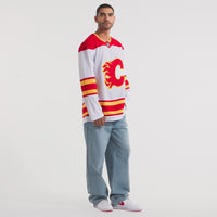 Calgary Flames Fanatics White Away Premium Jersey