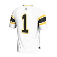 Iowa Hawkeyes GameDay Greats Lightweight Collegiate Football Fashion Jersey - White
