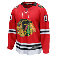 Chicago Blackhawks Fanatics Red Centennial Breakaway Custom Jersey