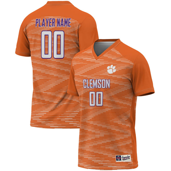 Clemson Tigers GameDay Greats Pick-A-Player NIL Lightweight Soccer Jersey - Orange