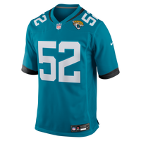 Jacksonville Jaguars DaVon Hamilton Nike Teal Game Jersey