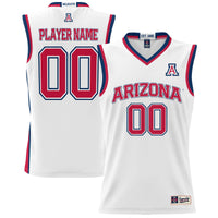 Arizona Wildcats GameDay Greats NIL Pick-A-Player Basketball Jersey - White