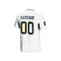 Notre Dame Fighting Irish GameDay Greats NIL Pick-A-Player Lightweight Softball Jersey - White