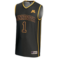 #1 Minnesota Golden Gophers GameDay Greats Lightweight Basketball Jersey - Black