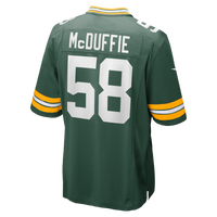 Green Bay Packers Isaiah McDuffie Nike Green Game Jersey