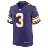 Minnesota Vikings Jordan Addison Nike Purple Alternate Game Jersey