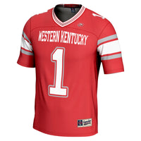 #1 Western Kentucky Hilltoppers GameDay Greats Endzone Football Jersey - Red