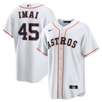 Houston Astros Tatsuya Imai Nike White Home Replica Jersey