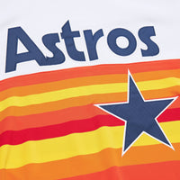Houston Astros Jeff Bagwell Mitchell & Ness White 2004 Cooperstown Collection Authentic Throwback Jersey