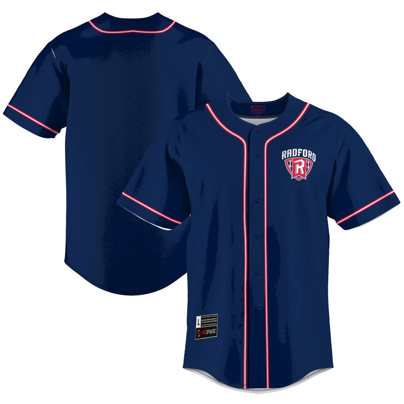 Radford Highlanders GameDay Greats Lightweight Baseball Jersey - Navy