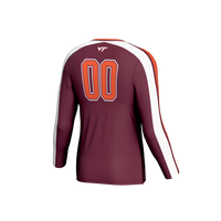 #00 Virginia Tech Hokies GameDay Greats Lightweight Volleyball Fashion Jersey - Maroon