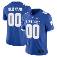Kentucky Wildcats Nike Custom Football Game Jersey - Royal