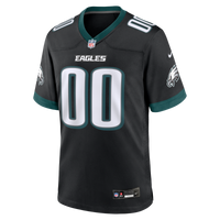 Philadelphia Eagles Nike Black Alternate Custom Game Jersey