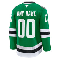 Dallas Stars Fanatics Kelly Green Home Premium Custom Jersey
