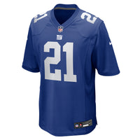 New York Giants Paulson Adebo Nike Royal Team Game Jersey