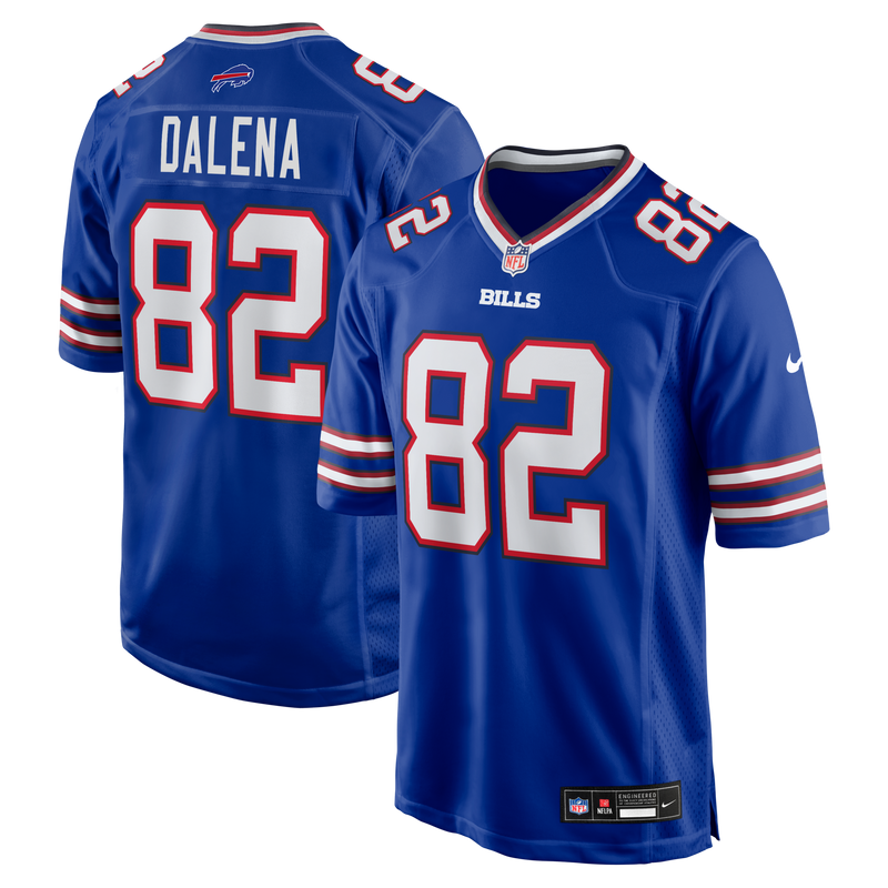Buffalo Bills Mac Dalena Nike Royal Game Jersey
