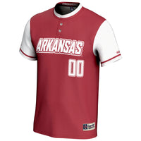 Arkansas Razorbacks GameDay Greats NIL Pick-A-Player Lightweight Softball Jersey - Red