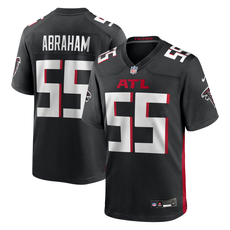 Atlanta Falcons John Abraham Nike Black Game Retired Player Jersey
