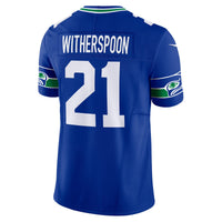 Seattle Seahawks Devon Witherspoon Nike Royal Alternate Vapor F.U.S.E. Limited Jersey