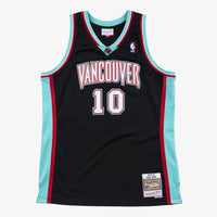 Vancouver Grizzlies Mitchell & Ness Mike Bibby 2000 Swingman Authentic Jersey - Black