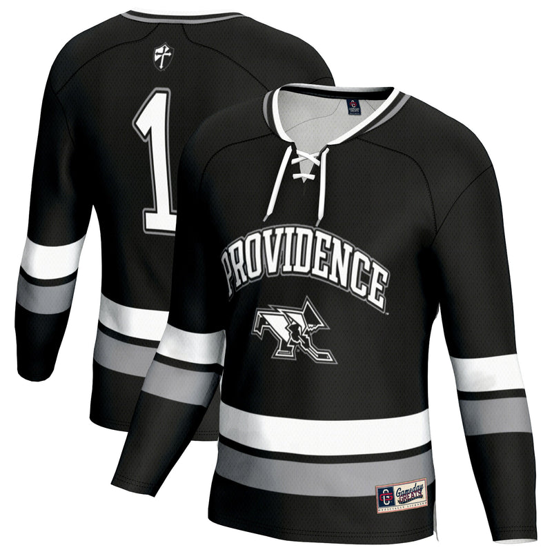 Providence Friars GameDay Greats Lightweight Hockey Fashion Jersey - Black