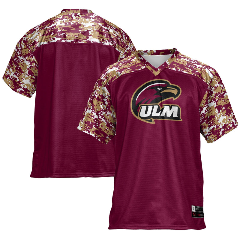 ULM Warhawks GameDay Greats Football Jersey - Maroon
