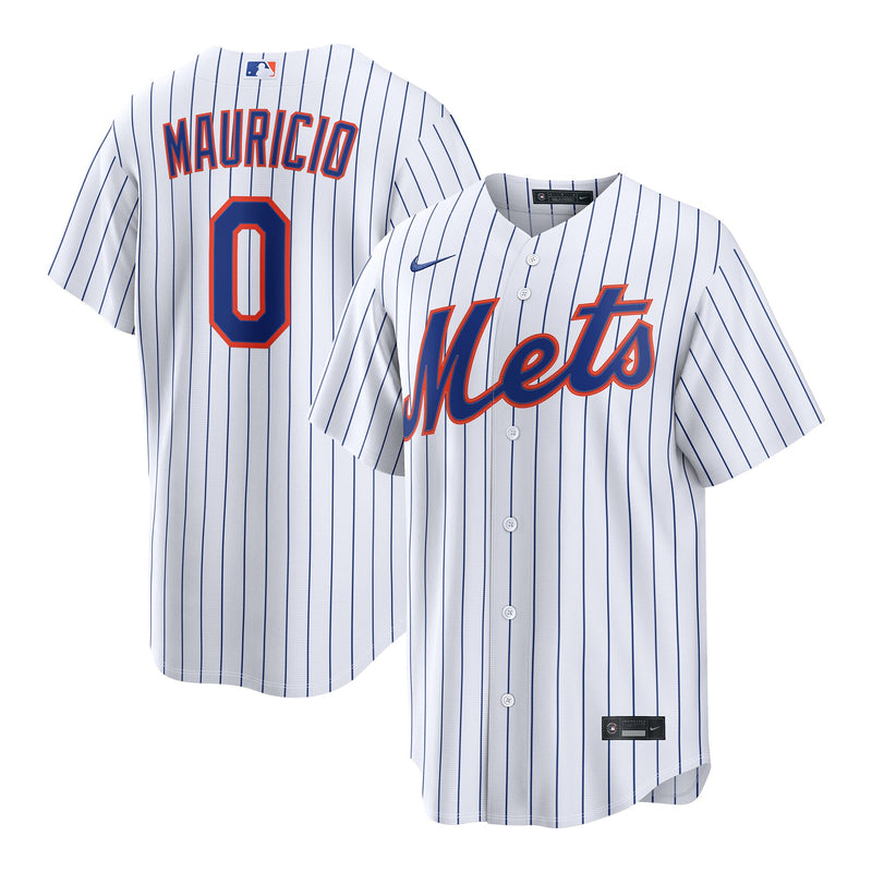 New York Mets Ronny Mauricio Nike White Home Replica Jersey