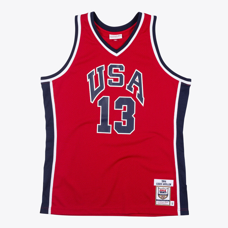 USA Basketball Mitchell & Ness Authentic Jersey Chris Mullin 1984