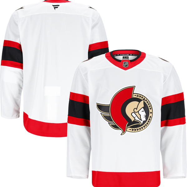 Ottawa Senators Fanatics White Away Authentic Pro Jersey