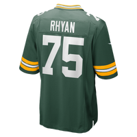 Green Bay Packers Sean Rhyan Nike Green Game Player Jersey
