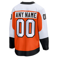 Philadelphia Flyers Fanatics Orange Home Breakaway Custom Jersey