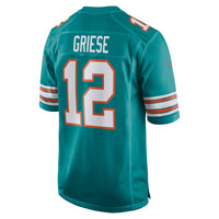 Miami Dolphins Bob Griese Nike Aqua Retired Player Jersey