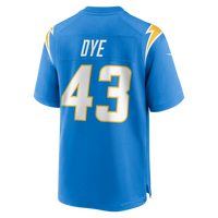 Los Angeles Chargers Troy Dye Nike Powder Blue Game Jersey