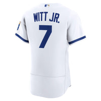Kansas City Royals Bobby Witt Jr. Nike White Authentic Jersey