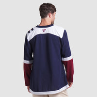 Colorado Avalanche Fanatics Navy Alternate Premium Custom Jersey