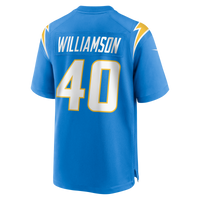Los Angeles Chargers Kendall Williamson Nike Powder Blue Team Game Jersey