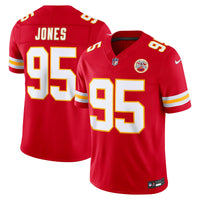 Kansas City Chiefs Chris Jones Nike Red Team Vapor F.U.S.E. Stitched Limited Jersey